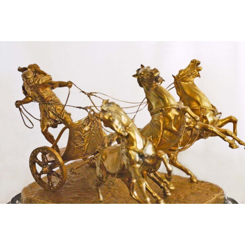 "Римский возничий" Angiolo Vannetti скульптура бронза