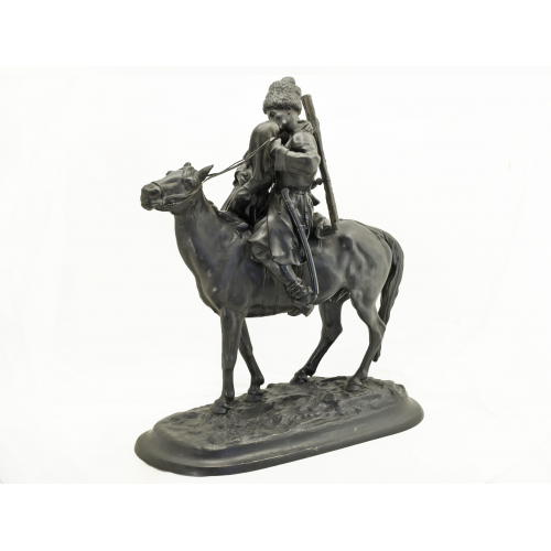 ПРОЩАНИЕ КАЗАКА С КАЗАЧКОЙ Лансаре Касли 1900 г