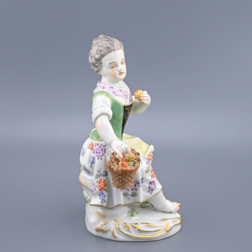 ЮНАЯ САДОВНИЦА фарфор Майсен Meissen
