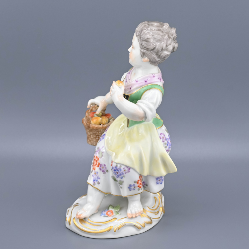 ЮНАЯ САДОВНИЦА фарфор Майсен Meissen