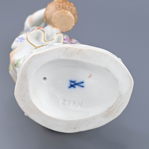 ЮНАЯ САДОВНИЦА фарфор Майсен Meissen