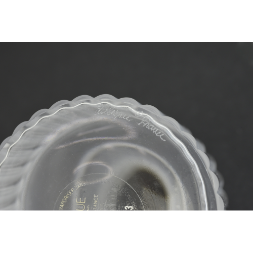 Коллекционный флакон Лев Lalique стекло Франция 