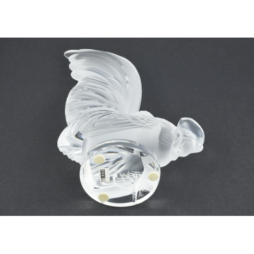 ПЕТУХ Lalique стекло Франция