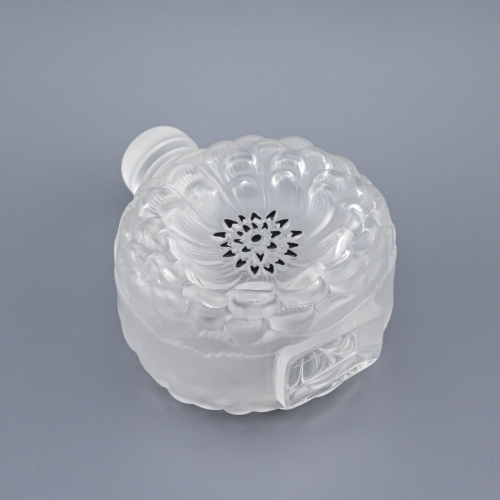 Коллекционный флакон стекло Lalique Георгины Коллекционный флакон стекло Lalique Георгины