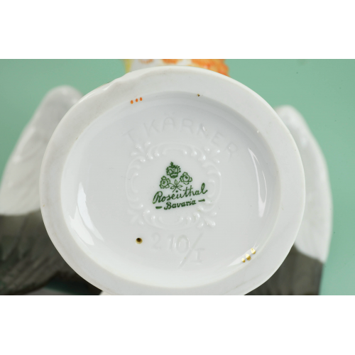 Попугай фарфор Розенталь Rosenthal Германия Попугай фарфор Розенталь Rosenthal Германия