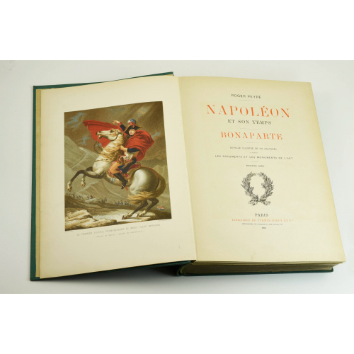 Книга "Napoleon et son temps" Roger Peyre 1896 г 