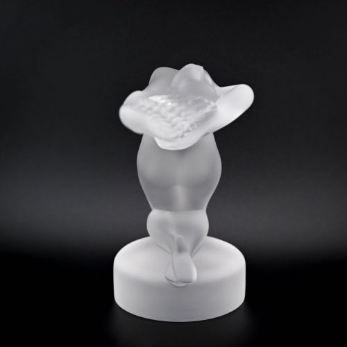 Скульптура Chrysis стекло Lalique Франция