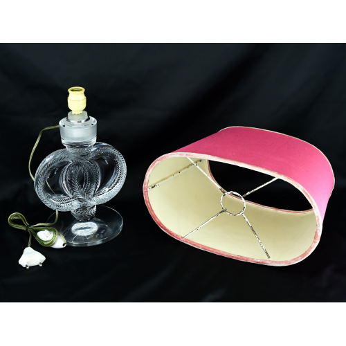 Настольные лампы стекло Lalique Франция
