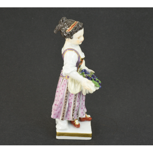 ЮНАЯ САДОВНИЦА фарфор Майсен Meissen