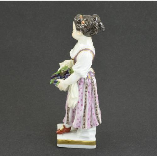 ЮНАЯ САДОВНИЦА фарфор Майсен Meissen
