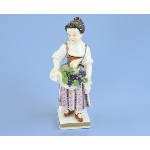 ЮНАЯ САДОВНИЦА фарфор Майсен Meissen