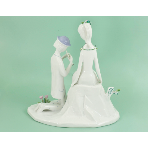 ВЕСЕННЯЯ ПЕСНЯ фарфор Розенталь Rosenthal Германия