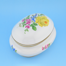 Шкатулка цветы фарфор Майсен Meissen Германия