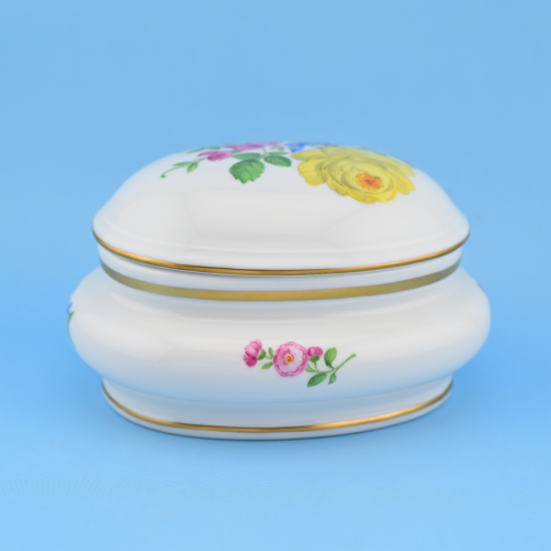 Шкатулка цветы фарфор Майсен Meissen Германия