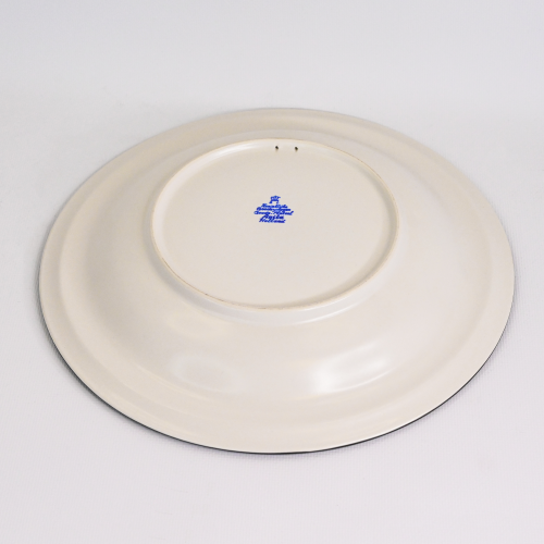 Тарелка Цветы керамика Gouda Plateel Голландия