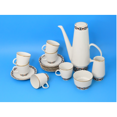 Кофейный сервиз фарфор Freiberger Германия винтаж