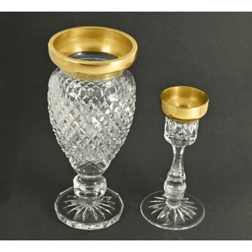 39 предметов Victoria Gold хрусталь Karl Klokotschnik Германия