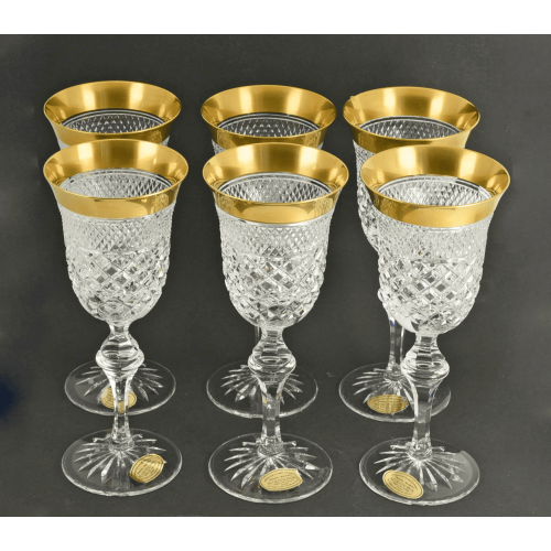 39 предметов Victoria Gold хрусталь Karl Klokotschnik Германия