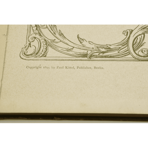 Старинная книга "Der alte Fritz" Фридрих II жизнь в картинках 1895 г