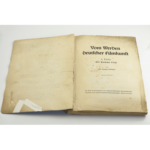 Старинный альбом книга "Vom werden deutscher Filmkunst" 1935
