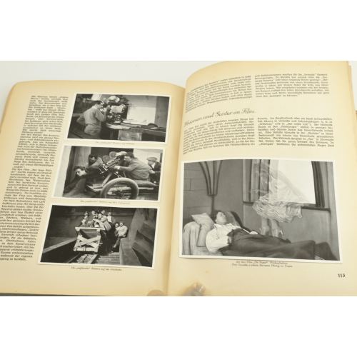 Старинный альбом книга "Vom werden deutscher Filmkunst" 1935
