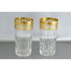 2 СТАКАНА для коктейля Saint Luois Stella Gold Франция