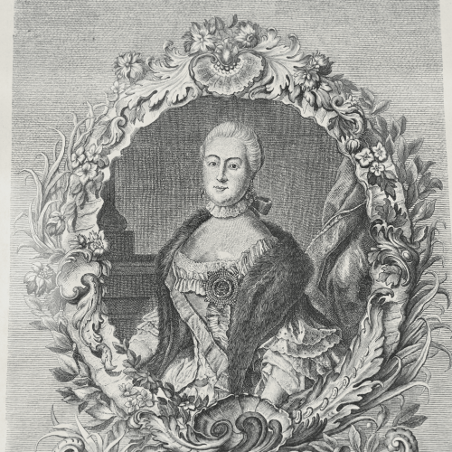 Гравюра Императрица Екатерина II XIX в Гравюра Императрица Екатерина II XIX в