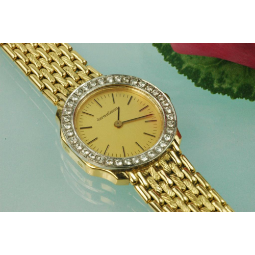 Часы Jaeger LeCoultre золото 750 пробы Бриллианты