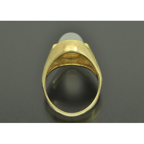 Кольцо золото 585 пробы Лунный камень