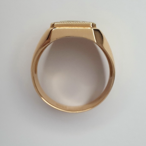 Кольцо перстень золото 585 проба Россия