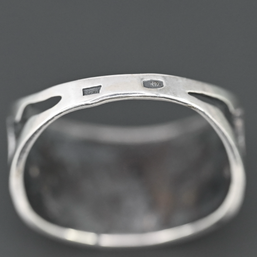 Комплект кольцо и серьги Розы серебро 925 проба позолота