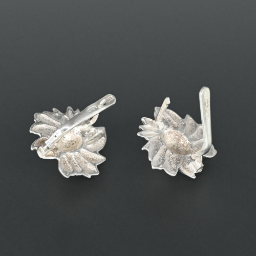 Серьги серебро 925 проба СССР