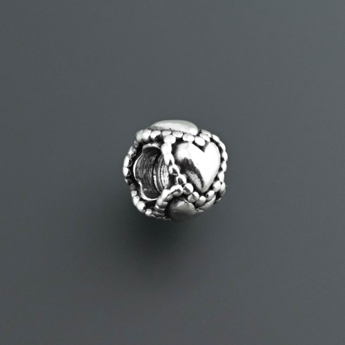 Шарм Сердца Pandora серебро 925 проба