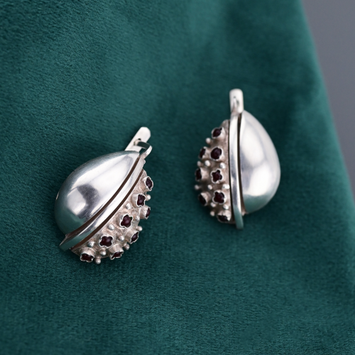 Серьги серебро 925 проба