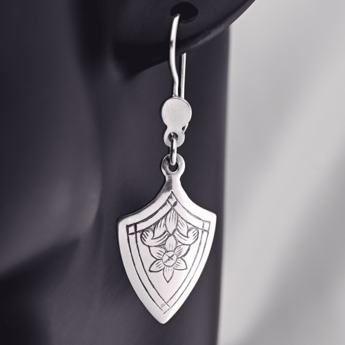 Серьги серебро 925 проба винтаж