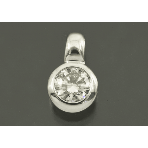 КУЛОН золото 750 проба Бриллиант 0,85 ct
