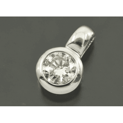 КУЛОН золото 750 проба Бриллиант 0,85 ct
