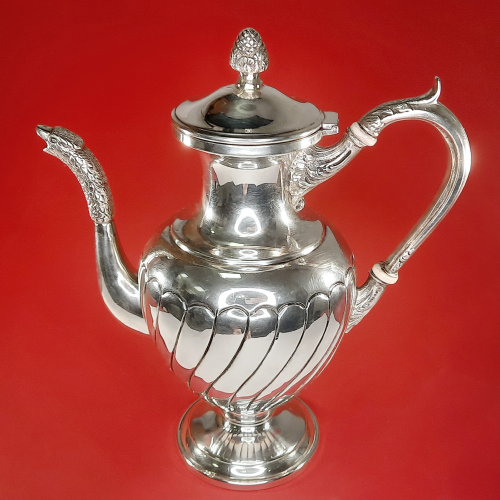 Чайник серебро 900 проба Египет