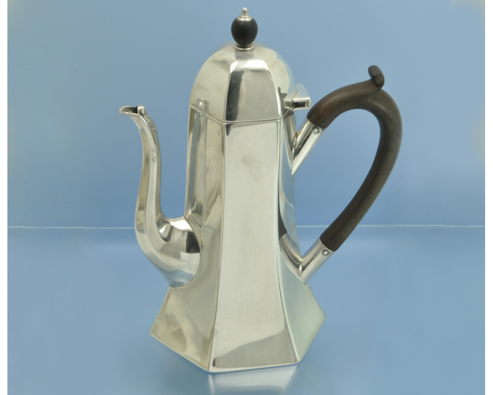 Старинный КОФЕЙНИК серебро Sterling Англия Старинный КОФЕЙНИК серебро Sterling Англия