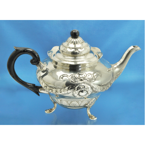 ЧАЙНИК + САХАРНИЦА + СЛИВОЧНИК серебро 830 пробы Дания