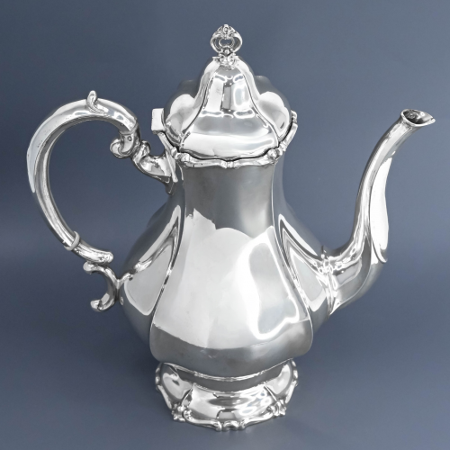 Кофейник серебро 800 проба Германия Кофейник серебро 800 проба Германия