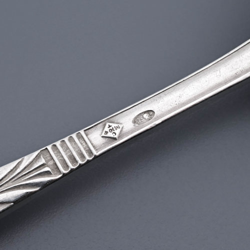 Ложка чайная серебро 875 проба СССР