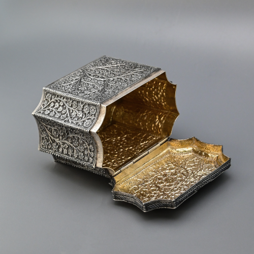 Чайный сервиз серебро 925 проба Индия