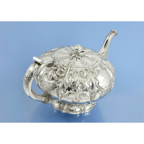 Старинный ЧАЙНИК серебро 925 проба sterling Англия XIX в