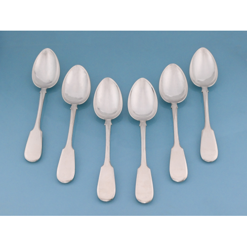 Чайные ложки серебро 84 проба Хлебников Россия