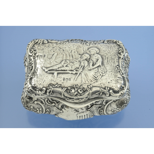 ШКАТУЛКА серебро 925 пробы Sterling Германия 