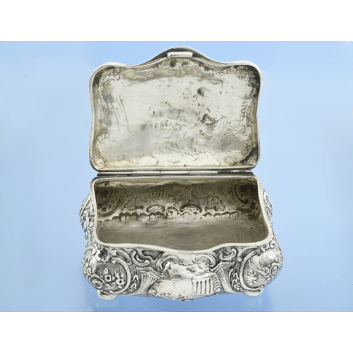 ШКАТУЛКА серебро 925 пробы Sterling Германия 
