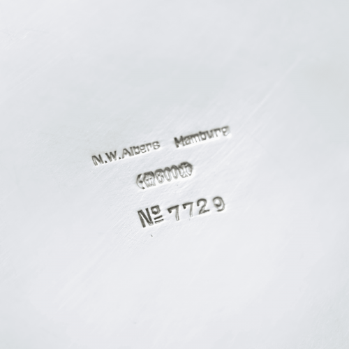 Чайный кофейный сервиз серебро 800 проба Германия XIX в