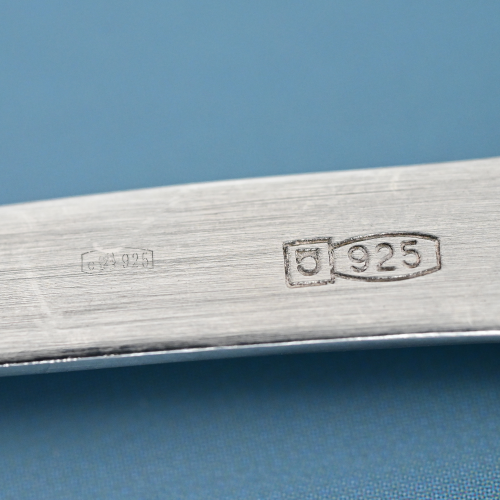 Ложка детская Кошка серебро 925 проба
