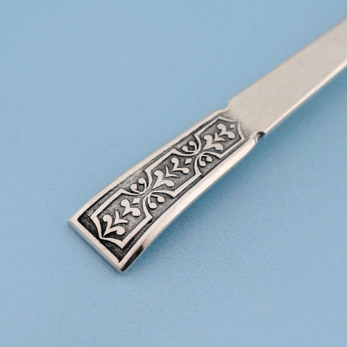 Кофейная ложка серебро 916 проба СССР